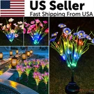 Solar Garden Lights Led Flower Stake Lamp Outdoor Yard Waterproof Patio Decor. Fixed Price $35.89.