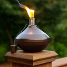 Seraphic Citronella Torch Candles For Outdoor Patio 1 Count, Bronze Finish. Fixed Price $44.99.
