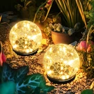 Patiopia Solar Lights Outdoor For Yard Porch, Garden 2 Pack, Warm White. Fixed Price $21.72.