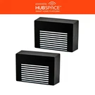2 Pack- Hampton Bay Hubspace Smart Color Change Deck Lights 1009-913-060 Black. Fixed Price $37.98.