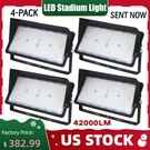 Led Stadium Outdoor 300W Flood Lighting Super Bright Commercial Area 4PACK. Fixed Price $377.99.