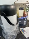 Hampton Bay 23445 Tarkio Matte Black Color-changing Led Solar Lantern. Fixed Price $26.68.