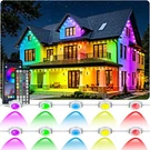 Rcuica Permanent Outdoor Lights 500FT, Rgb (red, Green, Blue). Fixed Price $74.77.