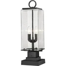 Z-lite 592PHMS-SQPM-BK Sana Light 22.5 Inch Black Outdoor Pier Mounted Fixture. Fixed Price $344.00.