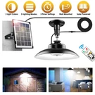 Solar Pendant Lights W/ Remote Control,timer Hanging Shed Gazebo Chandelier Lamp. Fixed Price $22.56.