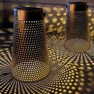 Hollow Outdoor Light 2 Pack Metal Decorative Solar-powered Garden.... Fixed Price $47.89.