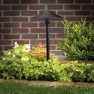Kichler Path & Spread 1LT 12V, Textured Black - 15310BKT. Fixed Price $119.99.