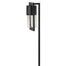 Hinkley Lighting Shelter Path Light, Black/clear Seedy 1547BK-LL. Fixed Price $199.00.