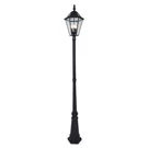 Lutec, Outdoor Solar Post Lantern Yard Street Lamp Beveled Glass. Fixed Price $228.00.