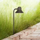 Outdoor Landscape Light Low Voltage Bronze Led 18 1/2" Dome Shaped For Path. Fixed Price $59.99.
