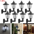 1-8 Solar Powered Light Outdoor Garden Yard Fence Wall Lantern Hexagonal Lamp. Fixed Price $19.99.