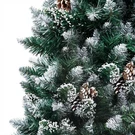 Artificial Pre-lit Christmas Tree With Ball Set And Pine Cones Xmas Vidaxl. Fixed Price $135.99.