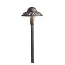 Kichler 15857AZT27R 3-LIGHT 2700K Led Pierced Dome Path In Architectural Bronze. Fixed Price $234.99.