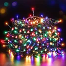Quntis Battery Operated Christmas Lights - 132FT 300LEDS Multicolored. Fixed Price $38.99.