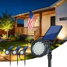 Dbf Solar Outdoor Lights, 600LM Spot Waterproof, 18 Led .... Fixed Price $91.43.