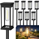 Best Solar Pathway Lights Outdoor - 8 Pack IP65 Waterproof Warm White Led, Auto. Fixed Price $62.44.