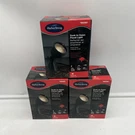 (3) Harbor Breeze Dusk/dawn Floodlight Plug-in 75 Watt 800 Halogen Lumens Green. Fixed Price $54.99.