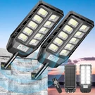 IP66 Waterproof Solar Street Lights With Motion Sensor - 2 Pack, 6500K. Fixed Price $117.99.