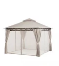 Hampton Bay - Palatine Mosquito Netting For Soft Top Gazebo 10X10. Fixed Price $35.99.