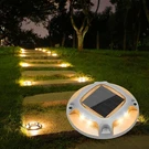 Volisun Solar Driveway Lights Dock Marine 12PACK, White+warm. Fixed Price $126.29.