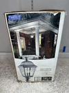 Progress Lighting Andover 3 Oxford Silver Outdoor Post Lantern P5487-44. Fixed Price $100.00.