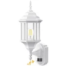 Redluck Motion Sensor Outdoor Lights, 16 Inch Dusk To Dawn Pack - White. Fixed Price $63.99.