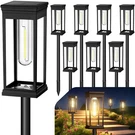 Upgraded Square Solar Pathway Lights Outdoor - 8 Pack, IP65 Waterproof & Supe.... Fixed Price $52.01.
