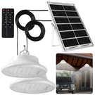 Solar Shed Light Pendant Day And Night Auto Dusk Dawn In.... Fixed Price $101.79.