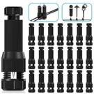 Icreating Low Voltage Waterproof Replacement Landscape 22PACK, Black. Fixed Price $30.21.
