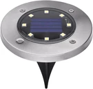 Solar-powered Outdoor Disk Light Pack (BDSLDK8P). Fixed Price $106.99.