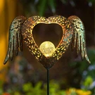 Leds Solar Stake Lights For Garden Metal Warm White, Memorial Gift - Perfect As. Fixed Price $24.99.