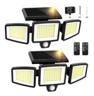 Szrsth Solar Outdoor-waterproof Motion Sensor Security LIGHTS-2500LM. Fixed Price $195.98.
