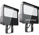 PACK-200W Led Flood Light 5000K 28000LM W/photocell 120/277V Trunnion Mount. Fixed Price $99.98.