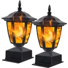 Dynaming Solar Flame Post Lights Outdoor, Powered Lamps Fence Cap .... Fixed Price $41.74.