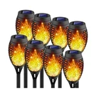 Kurifier Solar Lights Outdoor, 8PACK Torch With Flickering Flame,.... Fixed Price $37.19.
