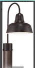 John Timberland Farmhouse Rubbed Bronze Outdoor Post Light Fixture (3 Available). Fixed Price $40.00.