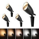 Lutec 5CCT 12V Voltage Landscape Lighting Die-cast Aluminum Spot Lights. Fixed Price $111.25.