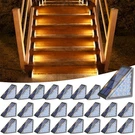 Solar Step Lights Outdoor Waterproof IP67 Led 80 Lumen 24 Pack Black Volisun. Fixed Price $179.99.