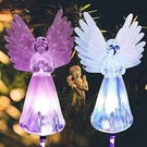 2 Pack Solar Angel Lights, Powered Garden Stake Multi-color Changi. Fixed Price $30.92.