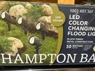 Hampton Bay 390 Lumen Low Voltage Black Led Outdoor Landscape Flood Light 4-PACK. Fixed Price $77.99.