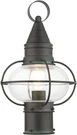 Livex Lighting, 26902-61, Newburyport, Medium Outdoor Post Top Lantern, Charcoal. Fixed Price $304.00.