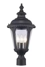 Bel Air Lighting Commons 3-LIGHT Black Outdoor Lamp Post Fixture. Fixed Price $103.45.