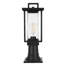 Elegant Lighting Tilton 7" Outdoor Pendant Black. Fixed Price $108.00.