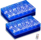 Solar Rgbw Paver Lights - Waterproof Led For Driveway & Pathway (2 Pack). Fixed Price $176.99.