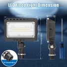 2PACK 20W Led Flood Light With Knuckle Outdoor Security For Landscape Yard. Fixed Price $35.75.
