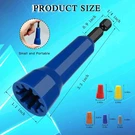 Nut Driver, Spin Twist Connector Socket, Christmas Best Gifts, Wire.... Fixed Price $9.25.