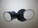Lutec 2-LIGHT Black Outdoor Integrated Led Wall Mount Flood P6221B. Fixed Price $18.95.