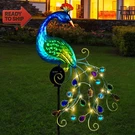 Dreamsoul Metal Peacock Garden Solar Lights Outdoor Decorative Stake. Fixed Price $40.06.