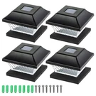 Sunwind Solar Post Cap Lights Outdoor - Pack Led Fence For 4X4 & 5X5.... Fixed Price $37.88.