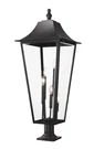 Z-lite 5008PHXXLR-533PM Gannon Light 43" Tall Marine Grade Post Black. Fixed Price $1048.00.